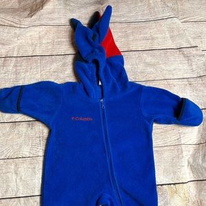 Columbia | winter snow bunting size 6 months jester hood attached coat jacket